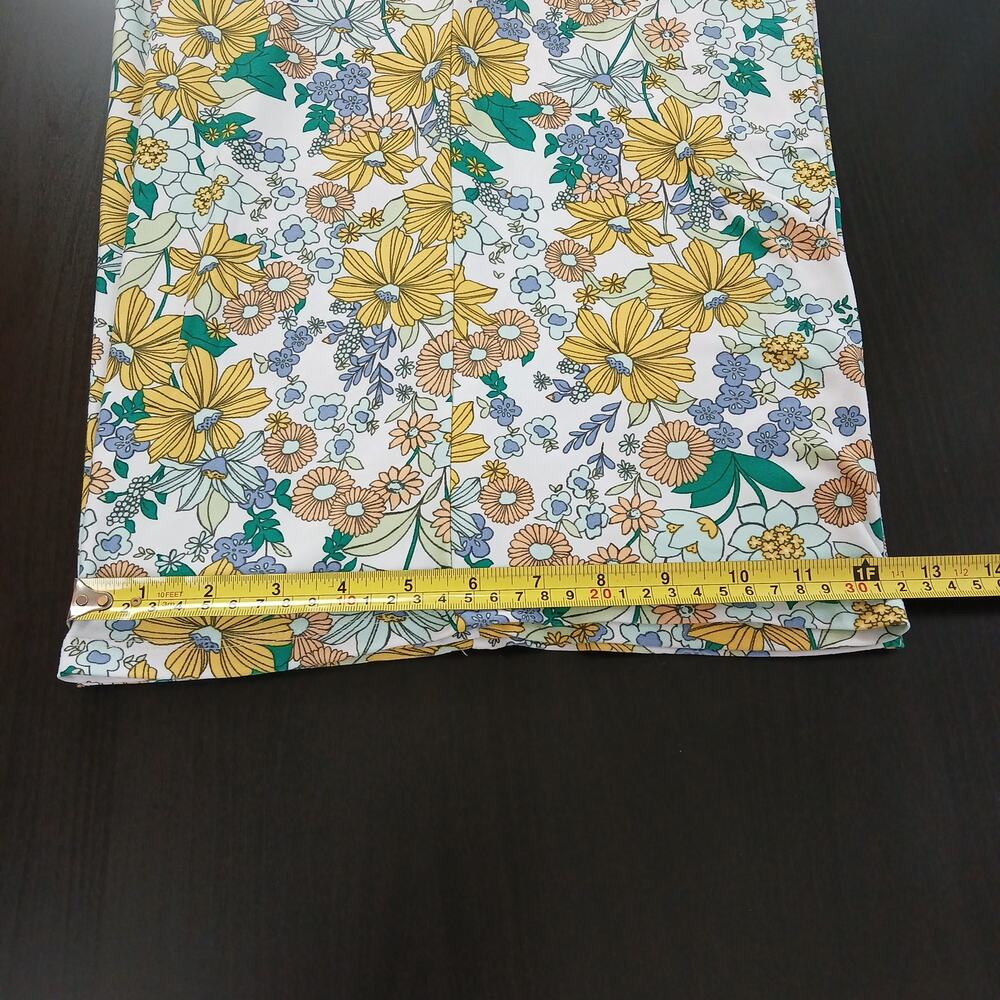 Sonoma Yellow Floral Pajama Lounge Pants 3X pockets full length PJ sleepwear - Picture 10 of 12